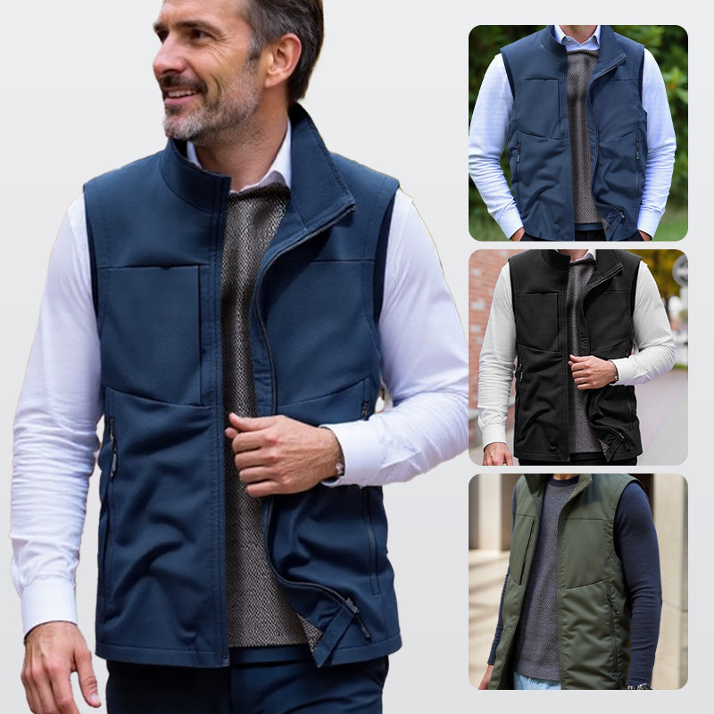 Wasserdichte Outdoor-Funktionsweste für Herren