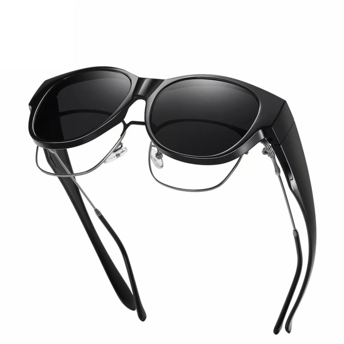 🕶️2025 Neue übergroße Cat-Eye-Sonnenbrille☀️Polarisiert, UV400-Schutz