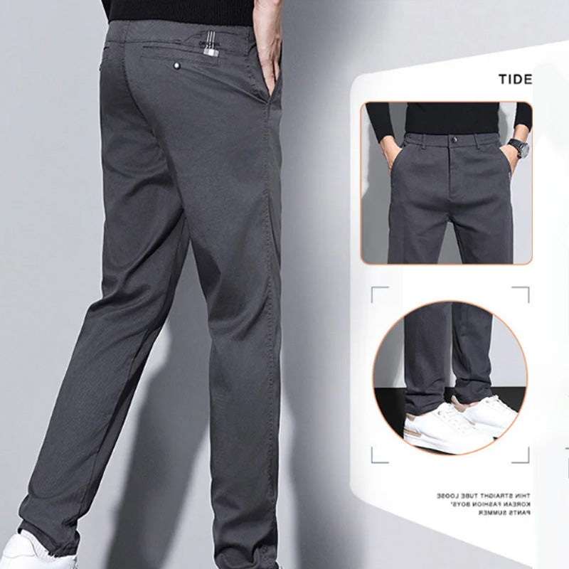 Herren-Freizeithose mit elastischem Bund