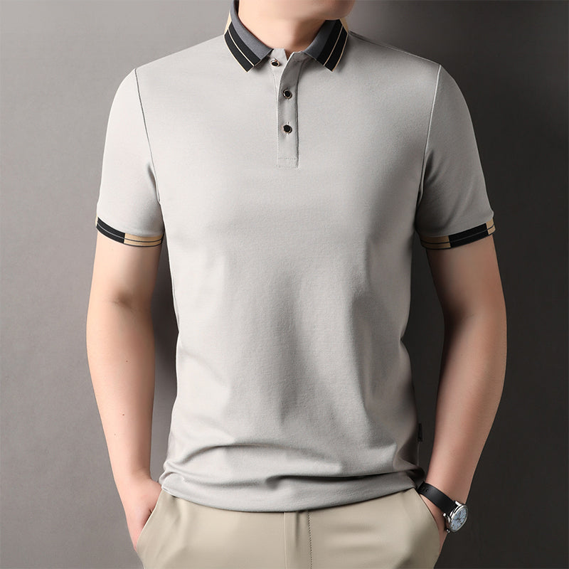 🔥Hot Sale – 54 % Rabatt🔥Leichtes kurzärmeliges Herrenhemd mit Kragen👔