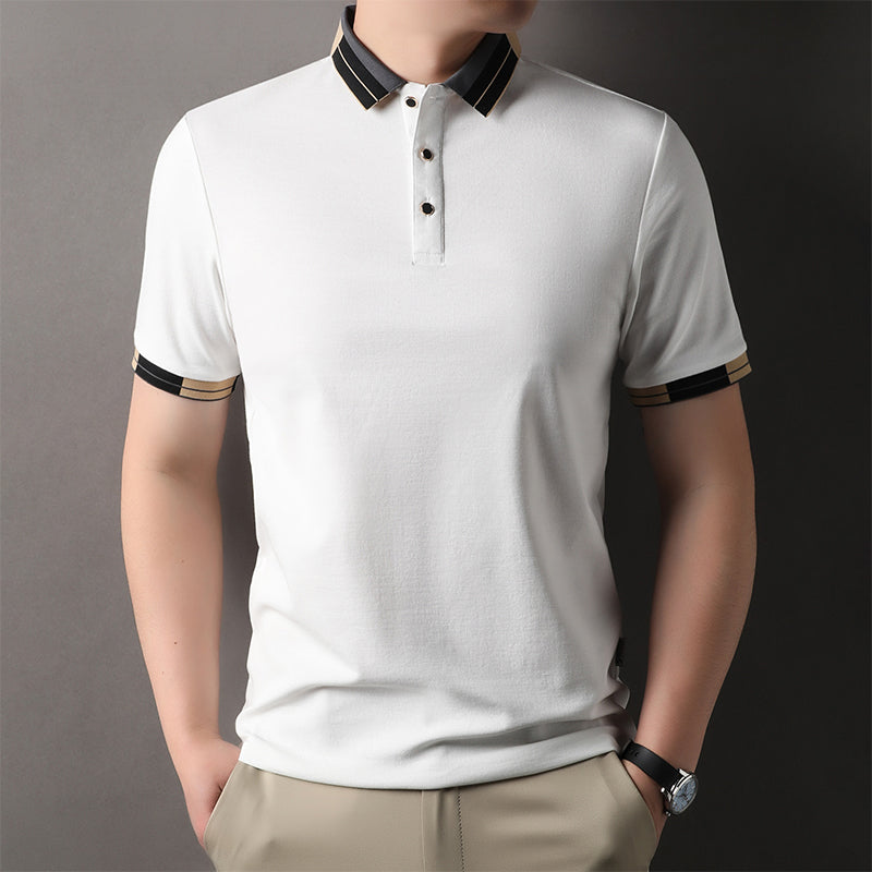 🔥Hot Sale – 54 % Rabatt🔥Leichtes kurzärmeliges Herrenhemd mit Kragen👔