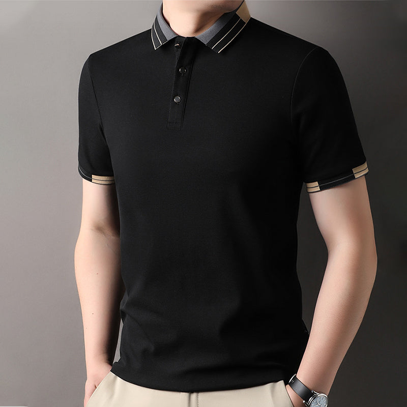 🔥Hot Sale – 54 % Rabatt🔥Leichtes kurzärmeliges Herrenhemd mit Kragen👔