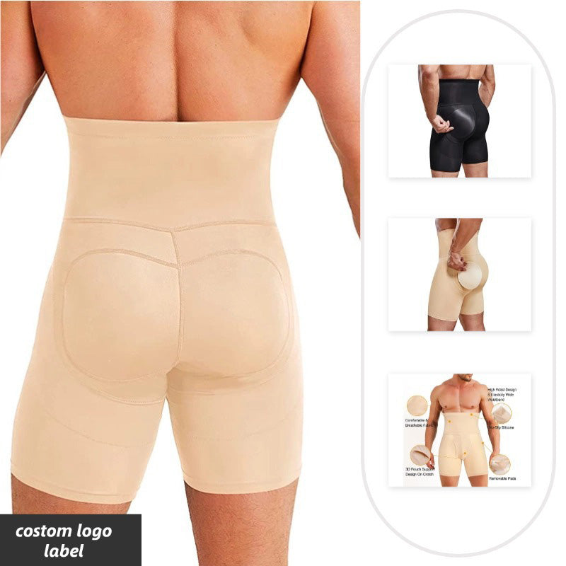 🔥Bauchweg-Shapewear mit Po-Lift für Herren mit hohem Bund