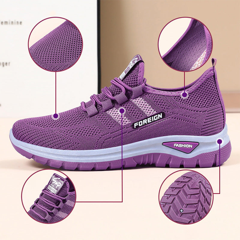 🛍️HEISSER SALE: 50 % RABATT👟Atmungsaktive Mesh-Sneaker für Damen für Outdoor-Aktivitäten