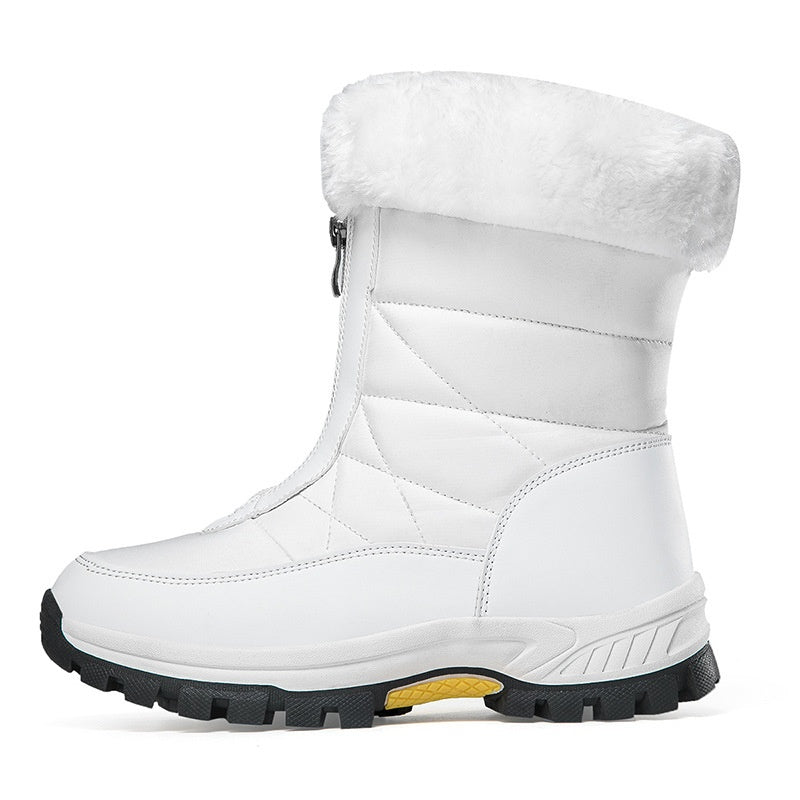 ⏳Zeitlich begrenzt 50% Rabatt⏰Rutschfeste warme Damen-Winterstiefel mit Reißverschluss👢