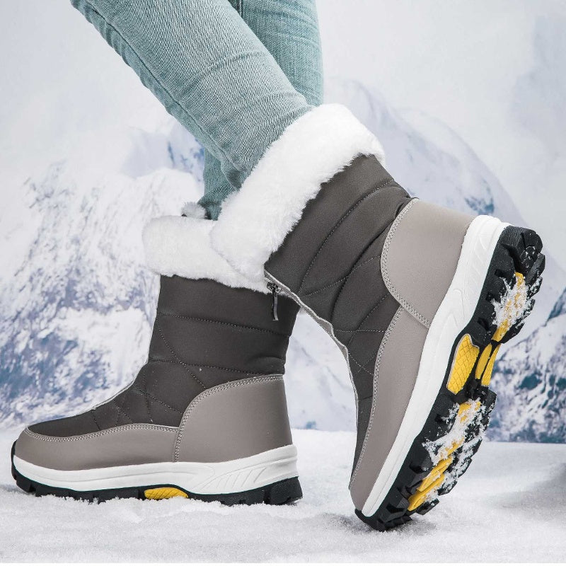 ⏳Zeitlich begrenzt 50% Rabatt⏰Rutschfeste warme Damen-Winterstiefel mit Reißverschluss👢