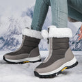 ⏳Zeitlich begrenzt 50% Rabatt⏰Rutschfeste warme Damen-Winterstiefel mit Reißverschluss👢